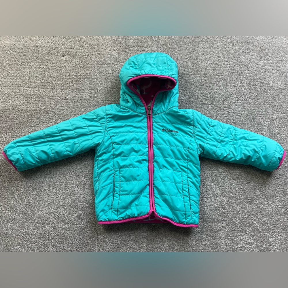 Columbia Double Trouble Toddler Jacket, Reversible